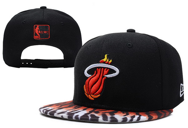 Miami Heat Snapback Hat XDF 12